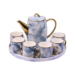 COFFEE SET 9PC CERAMIC TS004 MS Default Title - MamasJan Crockery