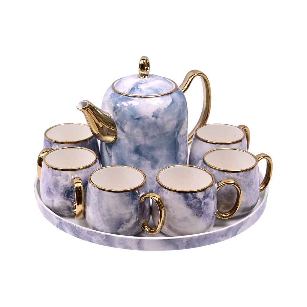 COFFEE SET 9PC CERAMIC TS006 MS Default Title - MamasJan Crockery
