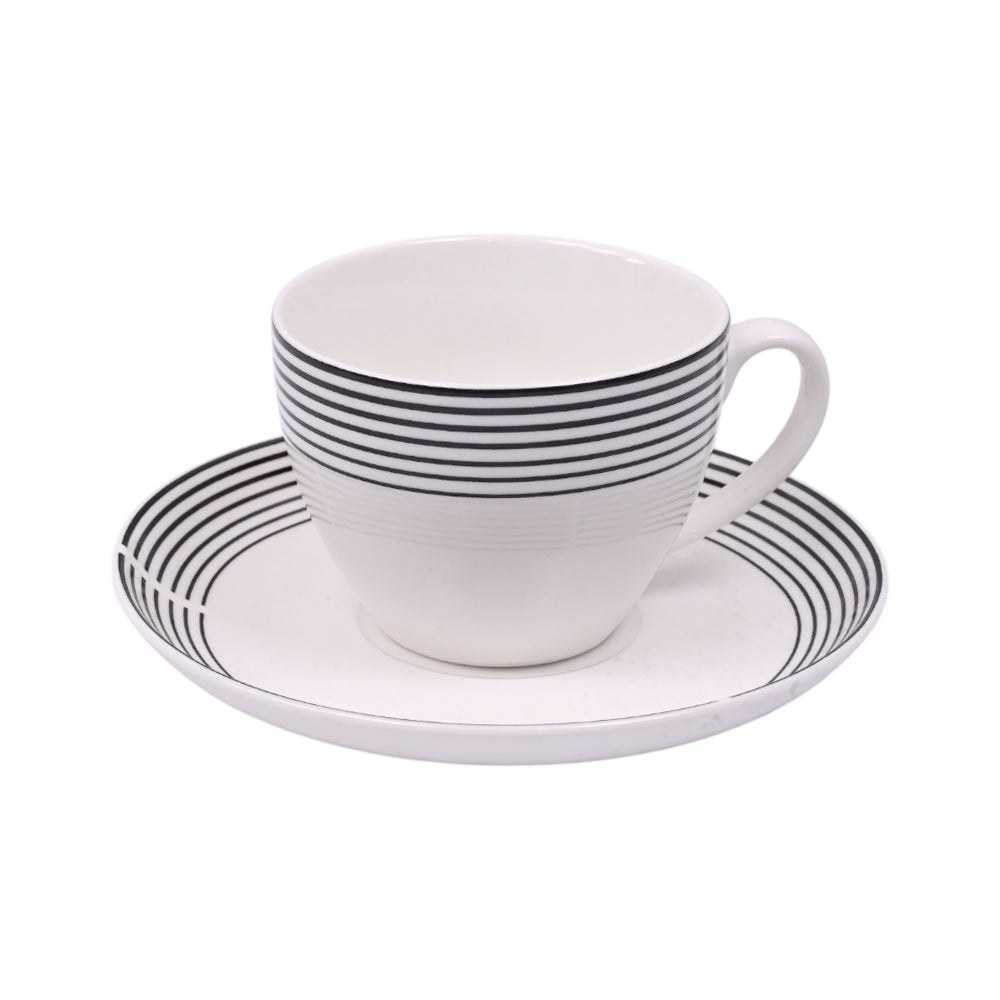 CUP SAUCER BONE CHINA SH146 03205 RC-Pack of 6 Default Title - MamasJan Crockery