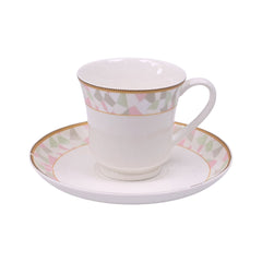 CUP SAUCER BONE CHINA FINE 03511 RC-Pack of 6 Default Title - MamasJan Crockery