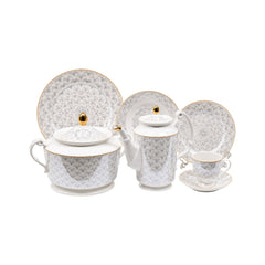 DINNER SET 61 PC BONE CHINA WS-005 RC Default Title - MamasJan Crockery