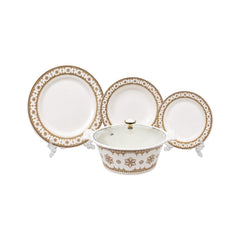 DINNER SET 72PC MELAMINE ONESTO NO19 Default Title - MamasJan Crockery