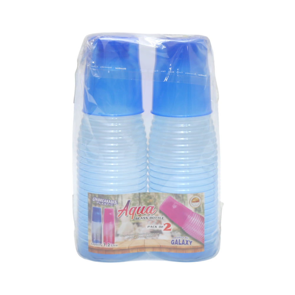 GALAXY AQUA BOTTLE 2PC Default Title - MamasJan Crockery