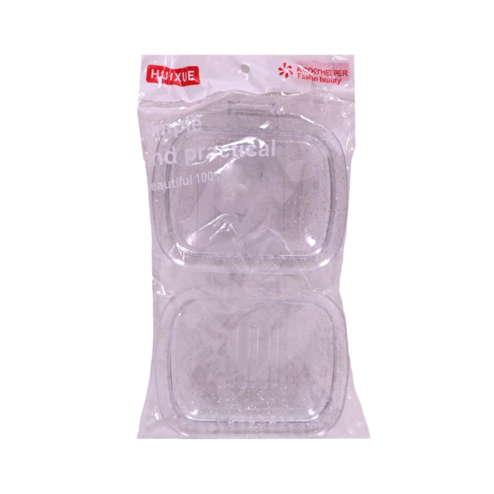 SOAP DISH ACRYLIC 2PC IR 6121-121 Default Title - MamasJan Household