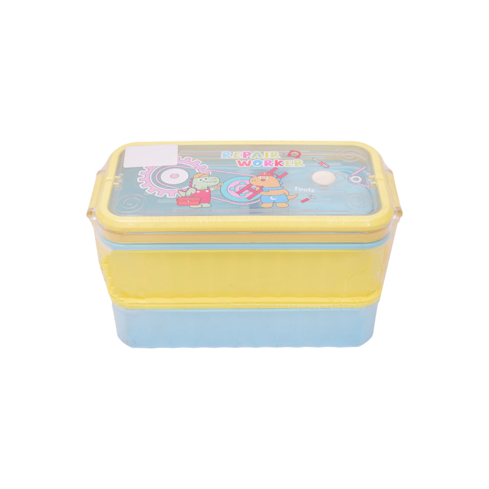 D-32 KIDS 2PORTION LUNCH BOX ASST IR Default Title - MamasJan Toys