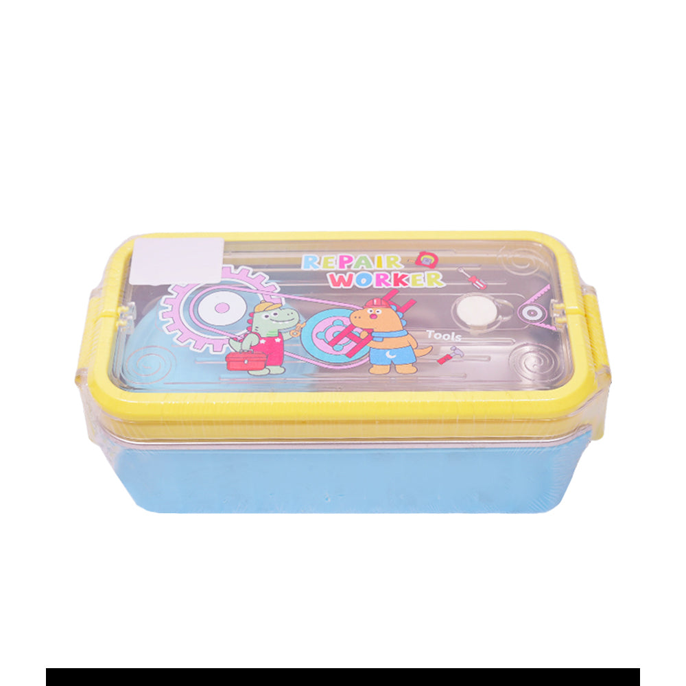 D-27 SS KIDS LUNCH BOX ASST IR Default Title - MamasJan Toys