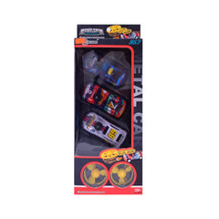 KZ957-060 METAL CAR DINKEY 3PC IR Default Title - MamasJan Toys