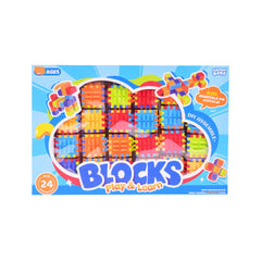 66221 HAPPY BABY BUILDING BLOCKS 24PC SET IR Default Title - MamasJan Toys