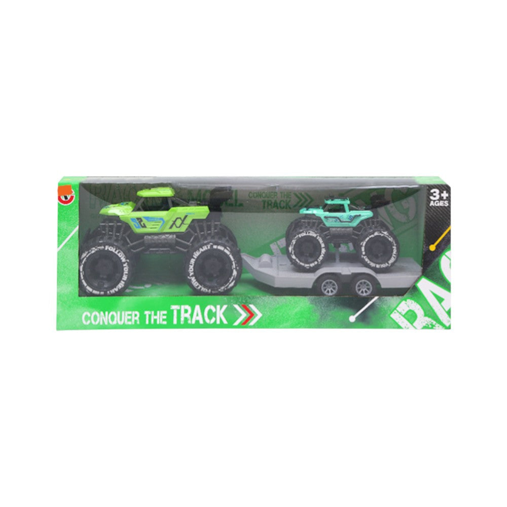 9627-11 OFF ROAD CARRIER CAR 2IN1 IR Default Title - MamasJan Toys