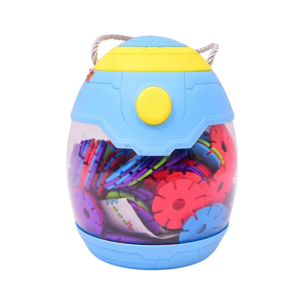JX688-218 SNOW FLAKES BUILDING BLOCKS EGG IR Default Title - MamasJan Toys