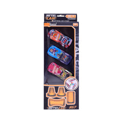 KZ957-090 METAL CAR DINKEY 3PC SET IR Default Title - MamasJan Toys
