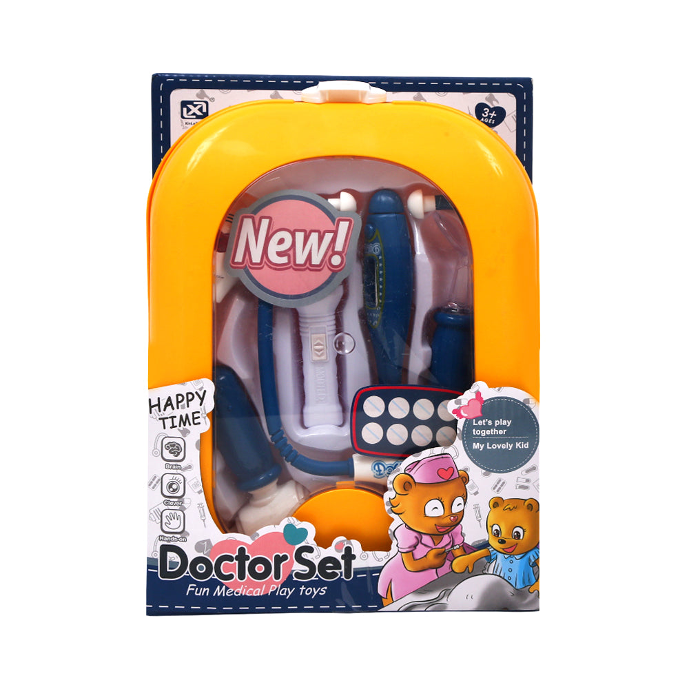 8814-1 MY LITTLE DOCTOR SET IN TROLLEY IR Default Title - MamasJan Toys