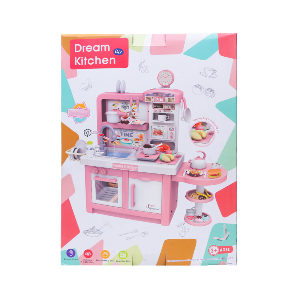 100T-4 DIY DREAM HOME KITCHEN SET IR Default Title - MamasJan Toys