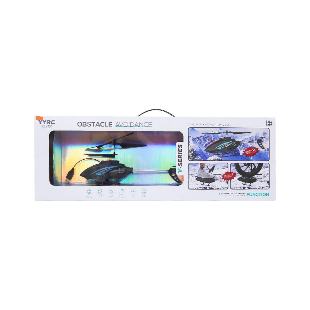 Y230 OBSTACLE AVOIDANCE HELICOPTER R/C IR Default Title - MamasJan Toys