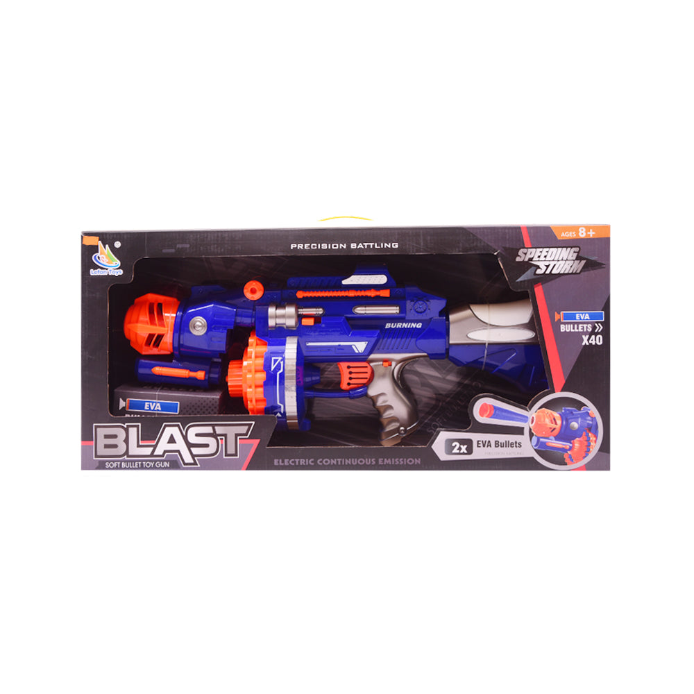9929-1 SOFT BULLET BLASTER GUN IR Default Title - MamasJan Toys