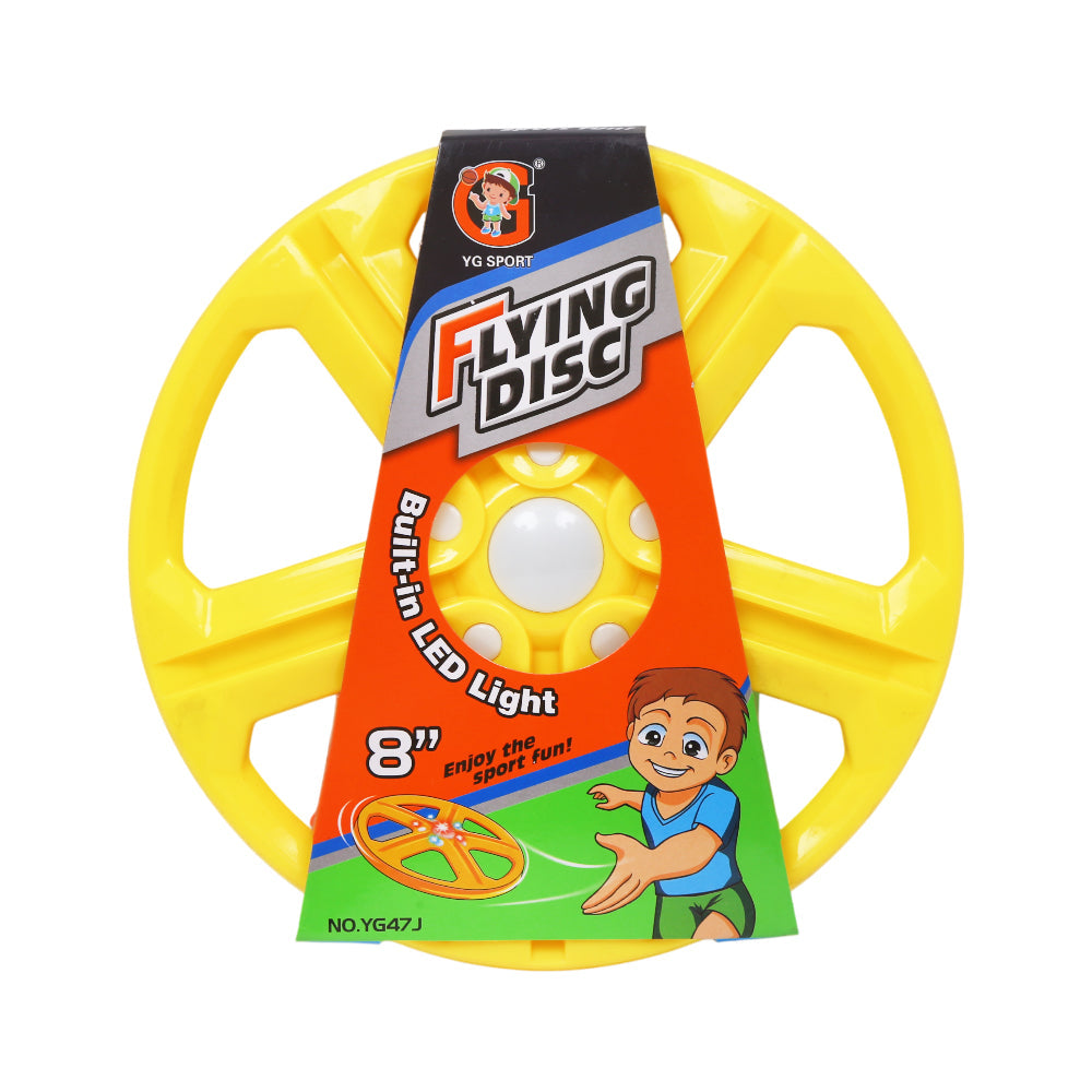 YG47J FLYING DISK 8INCH W-LED IR Default Title - MamasJan Toys