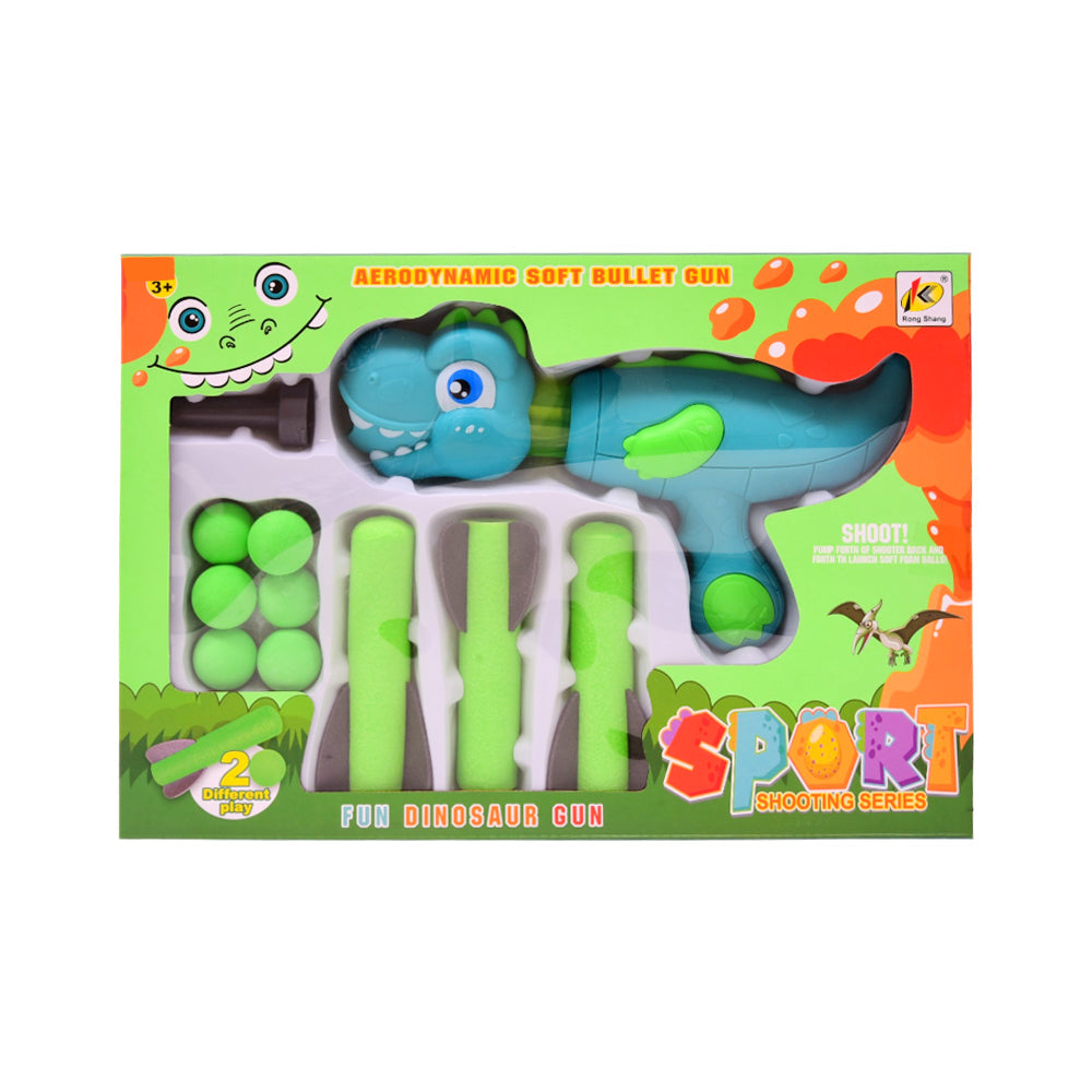 907A DINO SOFT BULLET GUN IR Default Title - MamasJan Toys