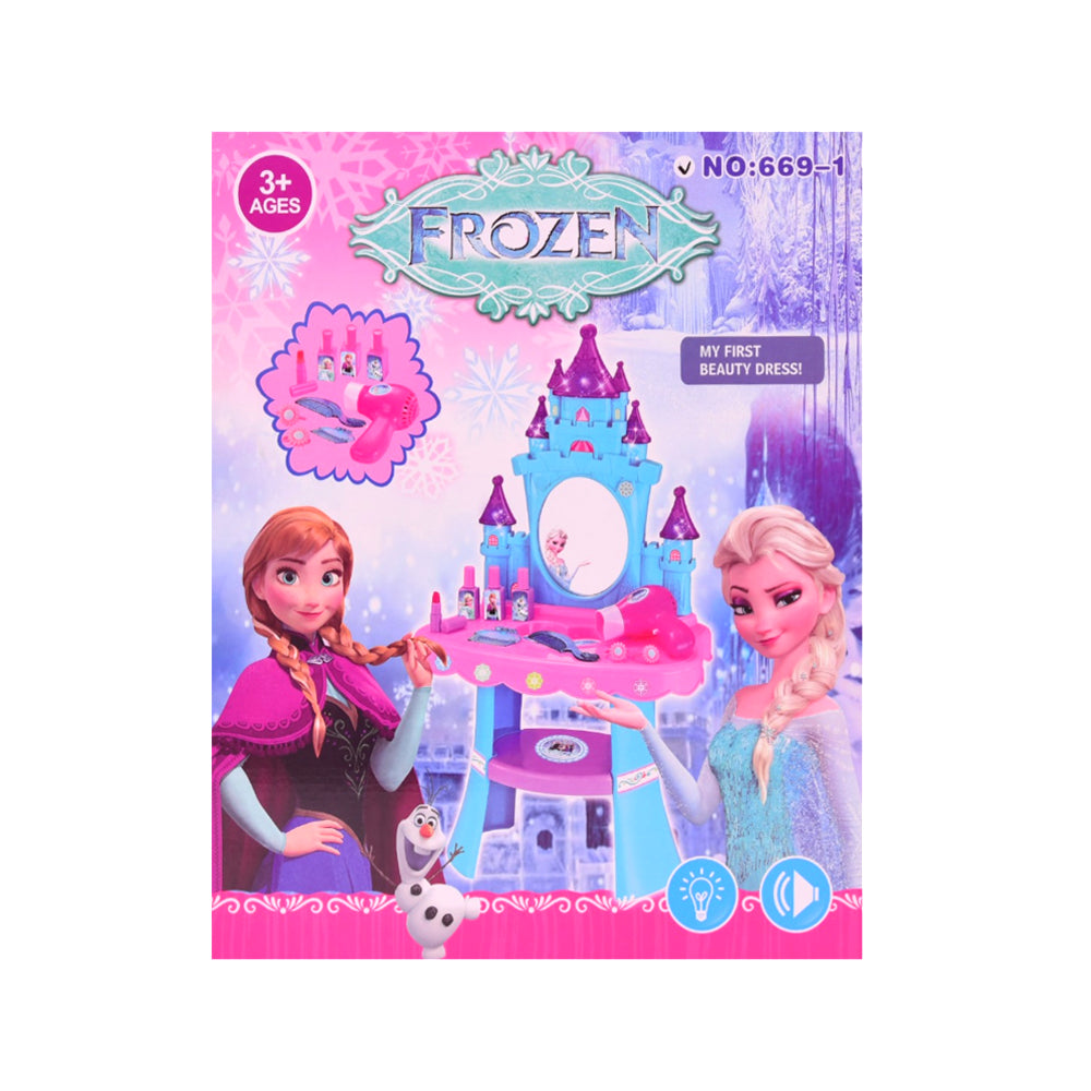 669-1 BEAUTY DRESSING TABLE FROZEN IR Default Title - MamasJan Toys