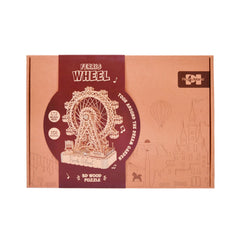 68029 FERRIS WHEEL WOODEN PUZZLE IR Default Title - MamasJan Toys