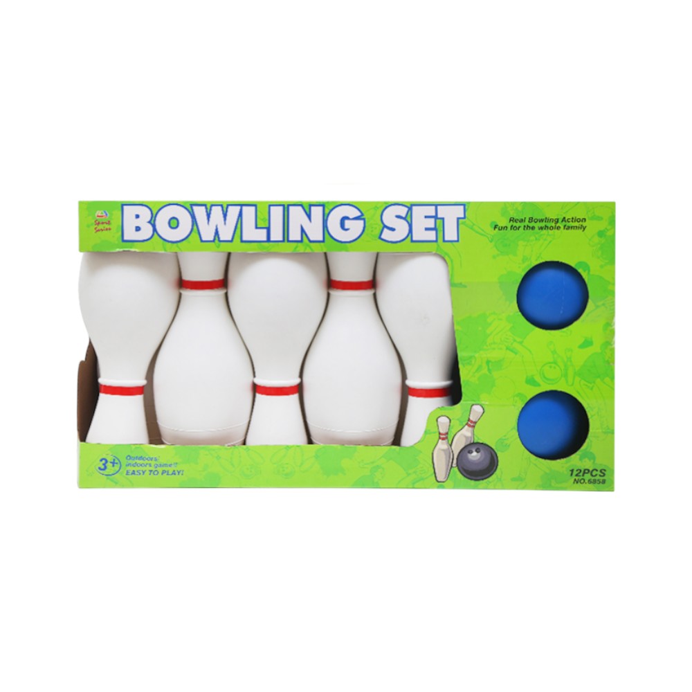6858 BOWLING GAME SET 12PC IR Default Title - MamasJan Toys