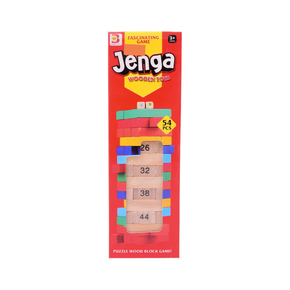 6354S JENGA WOODEN GAME IR Default Title - MamasJan Toys