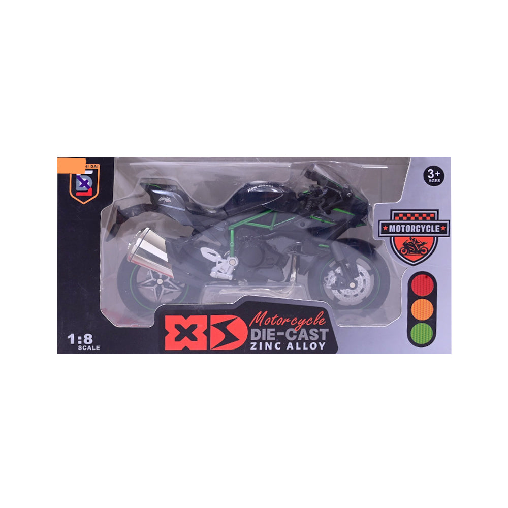 M88K8N-1 DIE-CAST MOTORCYCLE KAWASAKI IR Default Title - MamasJan Toys