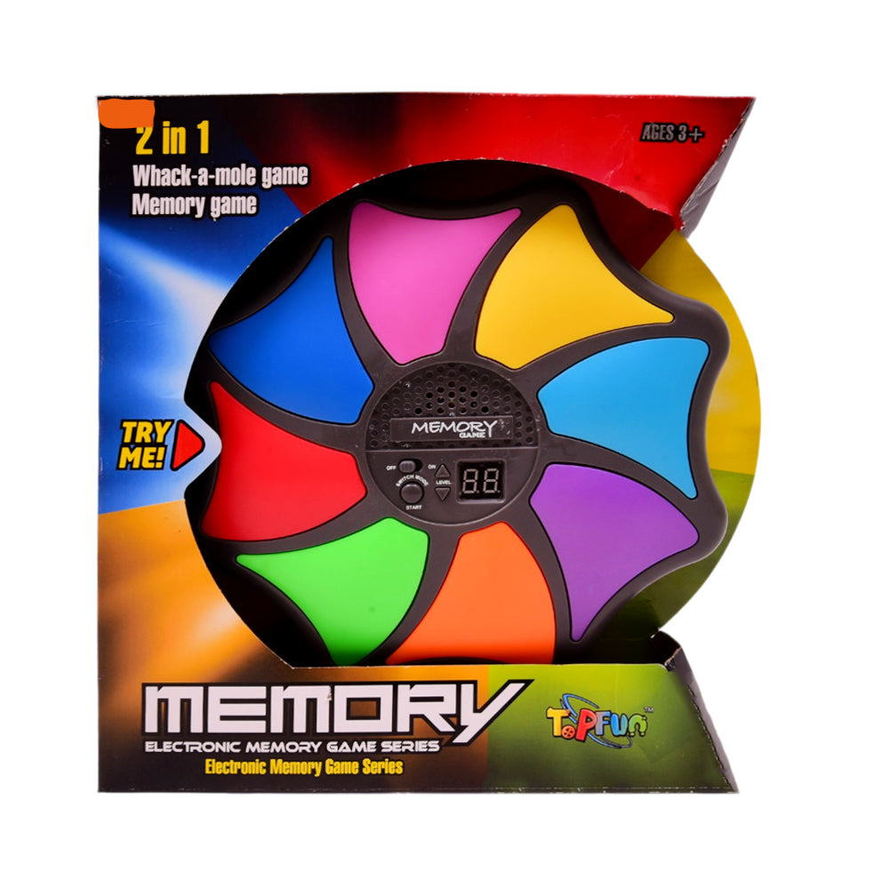 G99-17 ELECTRONIC MEMORY GAME 2IN1 IR Default Title - MamasJan Toys