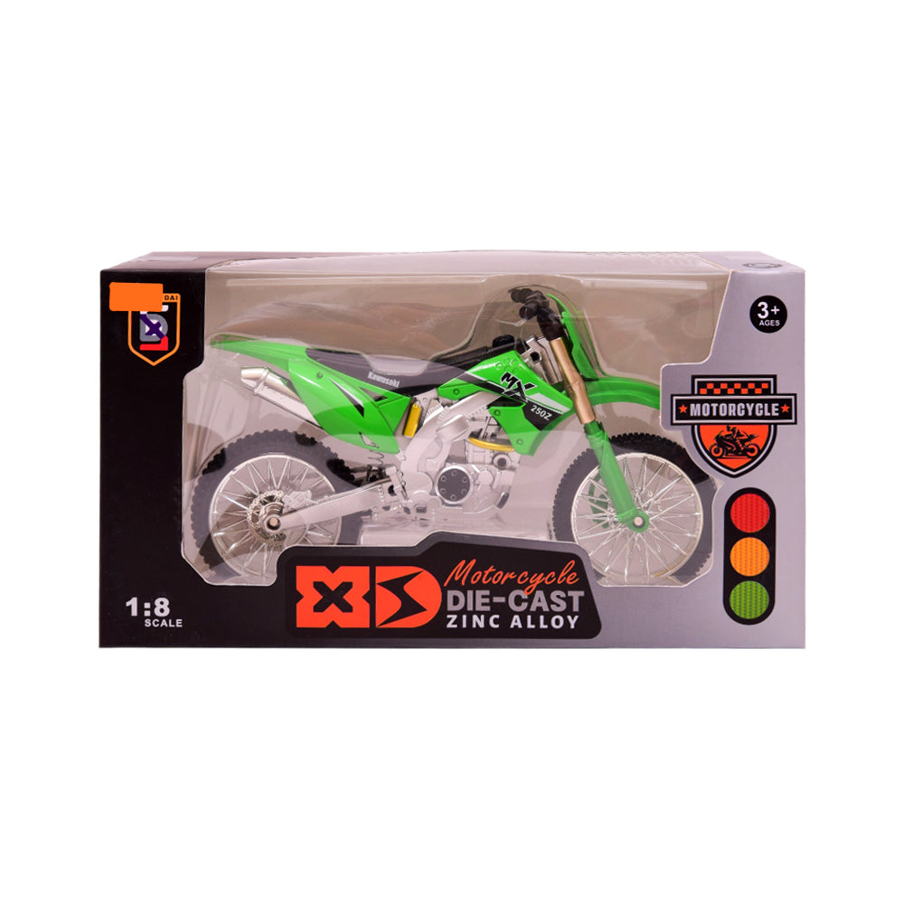 M88K8N-F DIE-CAST SPORTS MOTORCYCLE KAWASAKI IR Default Title - MamasJan Toys