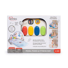 T714 TINNIES PEDAL PIANO PLAY GYM Default Title - MamasJan Toys