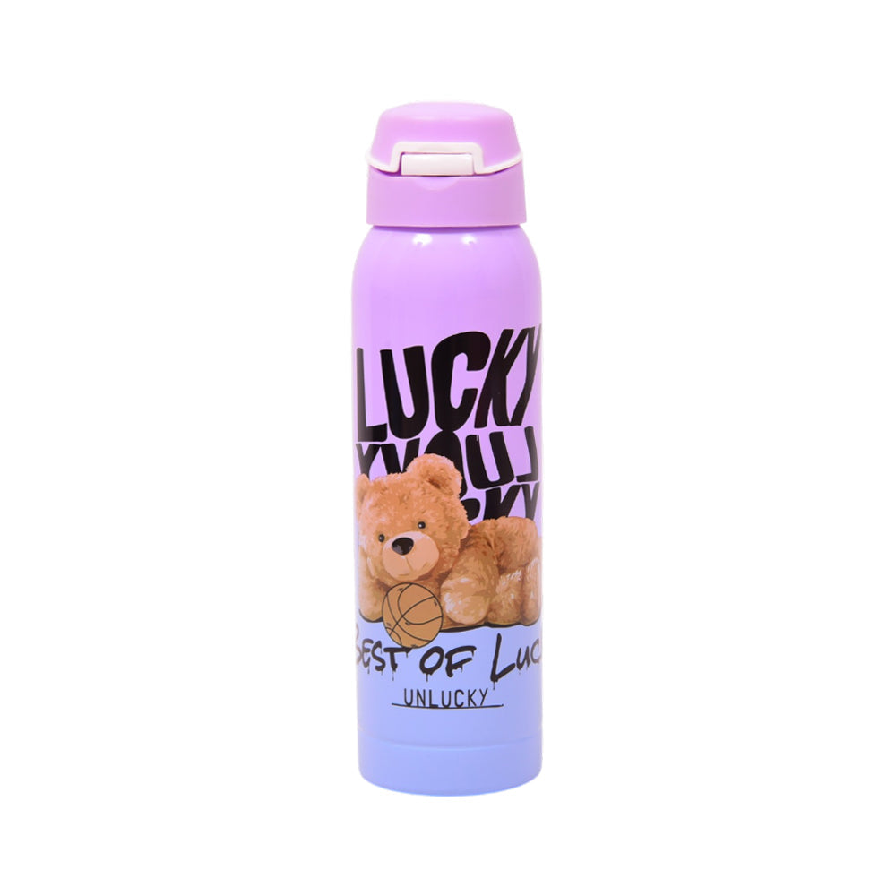 1120 SS WATER BOTTLE BEAR 500ML S.T Default Title - MamasJan Toys