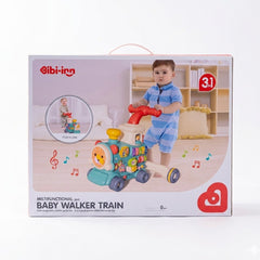 6062 TRAIN BABY WALKER 3IN1 IR Default Title - MamasJan Toys