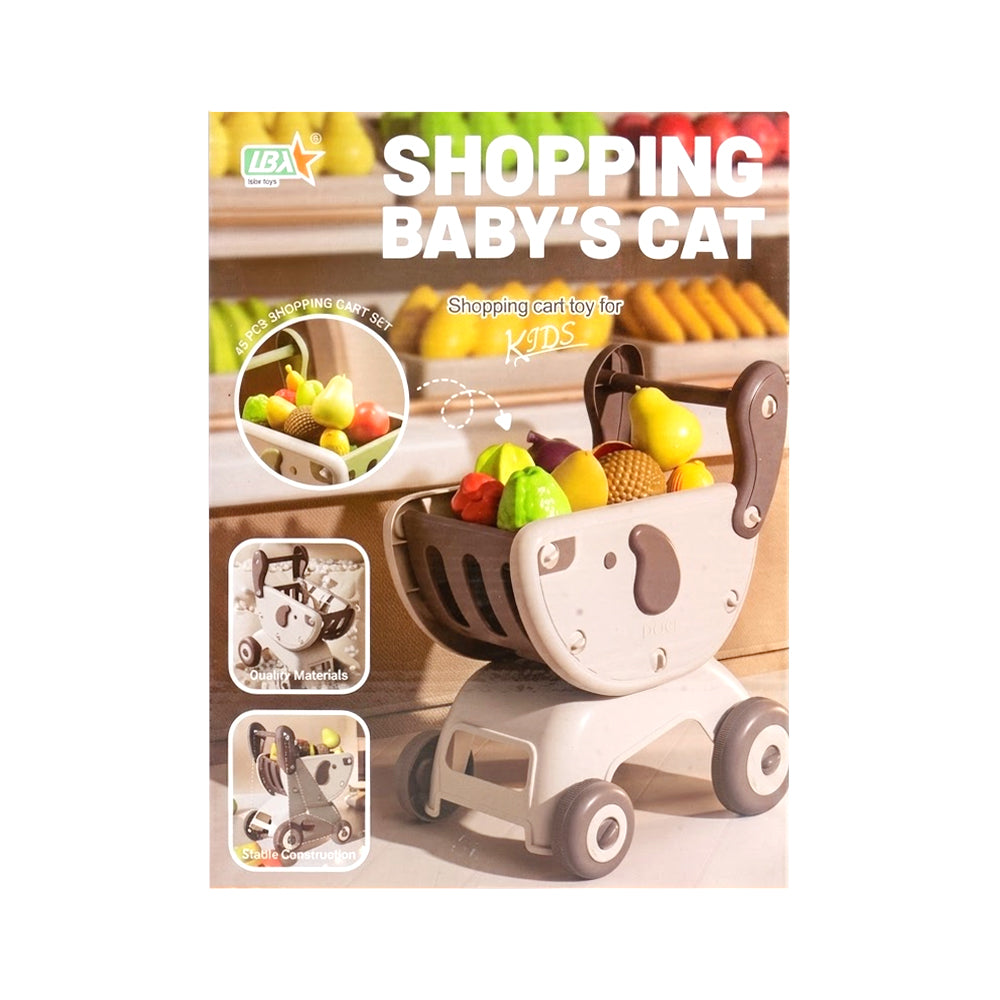 GJJ-L-108 SHOPPING BABY CART IR Default Title - MamasJan Toys