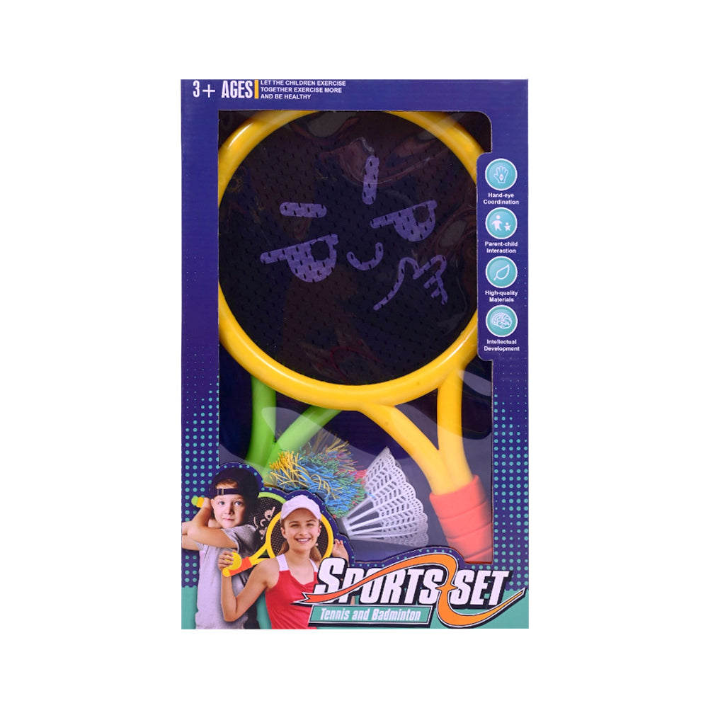 010-60 TENNIS & BEDMINTON SET IR Default Title - MamasJan Toys