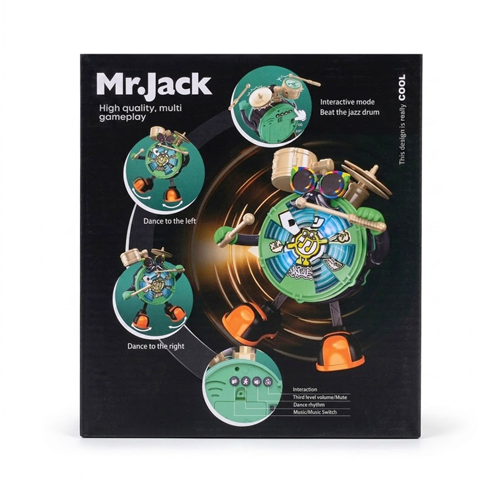 LD-178A MR.JACK MUSICAL DRUM IR Default Title - MamasJan Toys