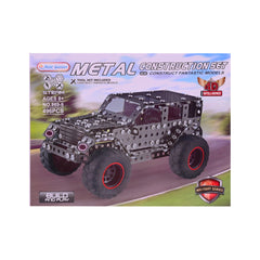 869-9 METAL CONSTRUCTION CAR BLOCK SET 496PC IR Default Title - MamasJan Toys