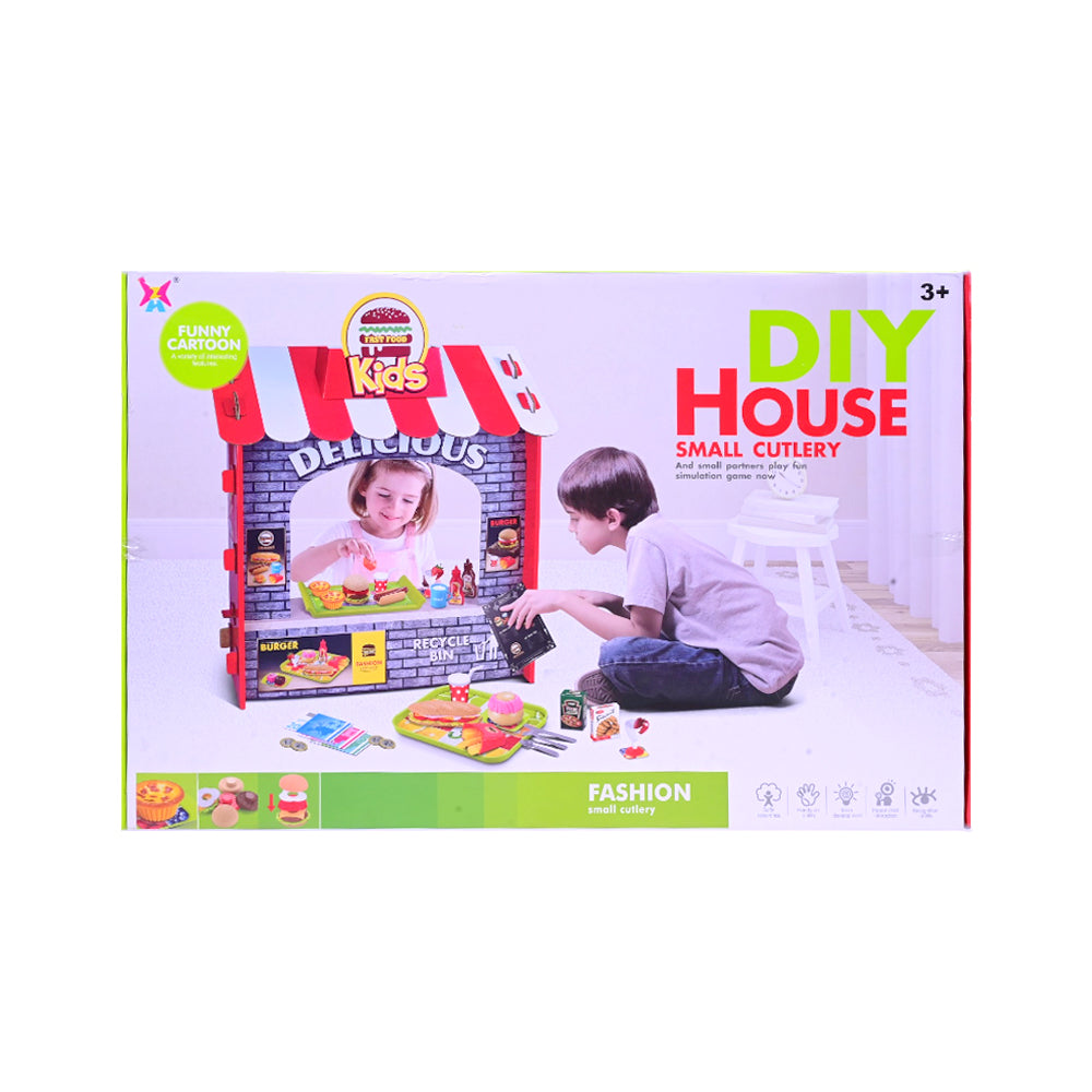 XJ326H-103 DIY FASHION SMALL CUTLERY HOUSE IR Default Title - MamasJan Toys