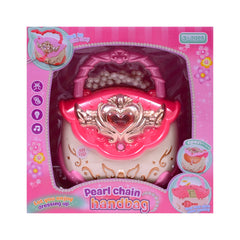 55998-41A PEARL CHAIN HANDBAG IR Default Title - MamasJan Toys