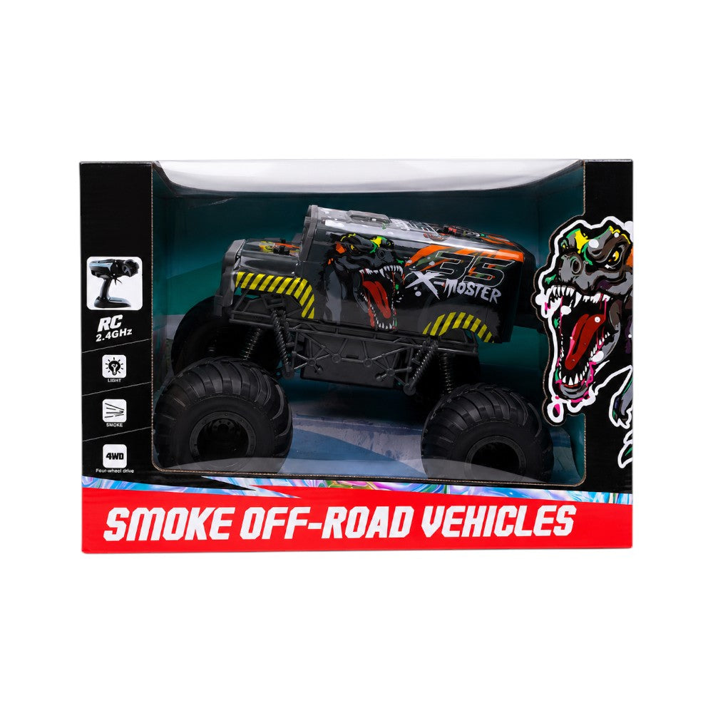 999-2228 OFF-ROAD SMOKE MONSTER TRUCK IR Default Title - MamasJan Toys