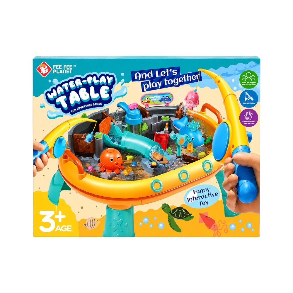 FL1203 WATER PLAYTABLE FISHING GAME IR Default Title - MamasJan Toys