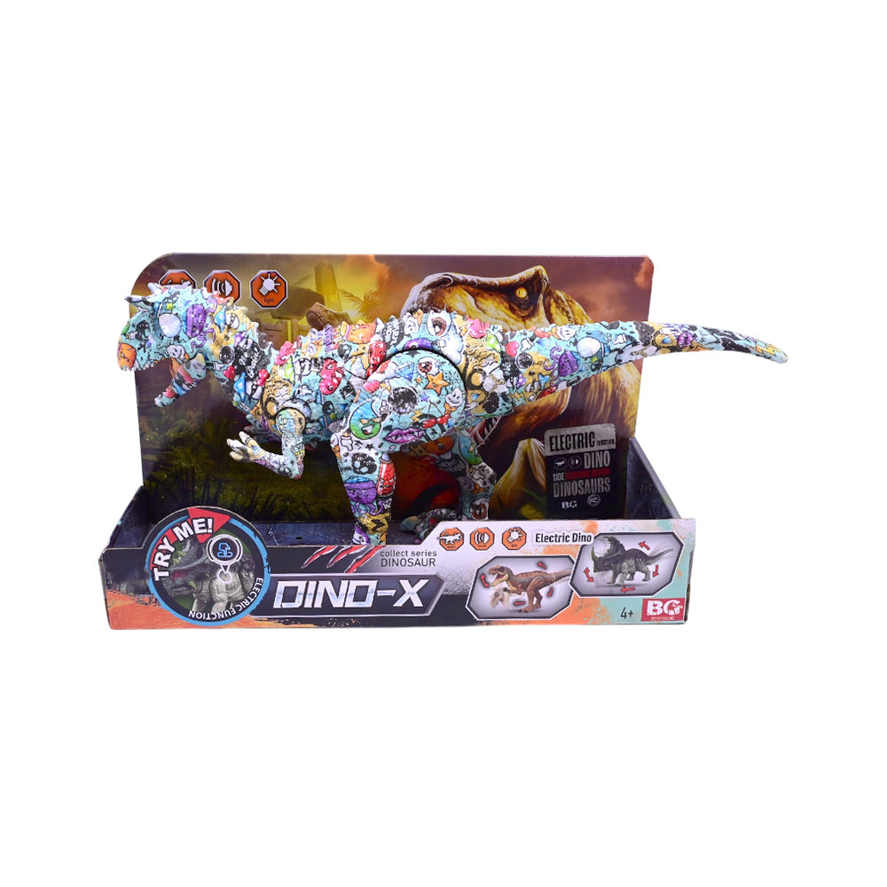 BG1002DR-3 DINO-X ELECTRIC DINOSAUR IR Default Title - MamasJan Toys