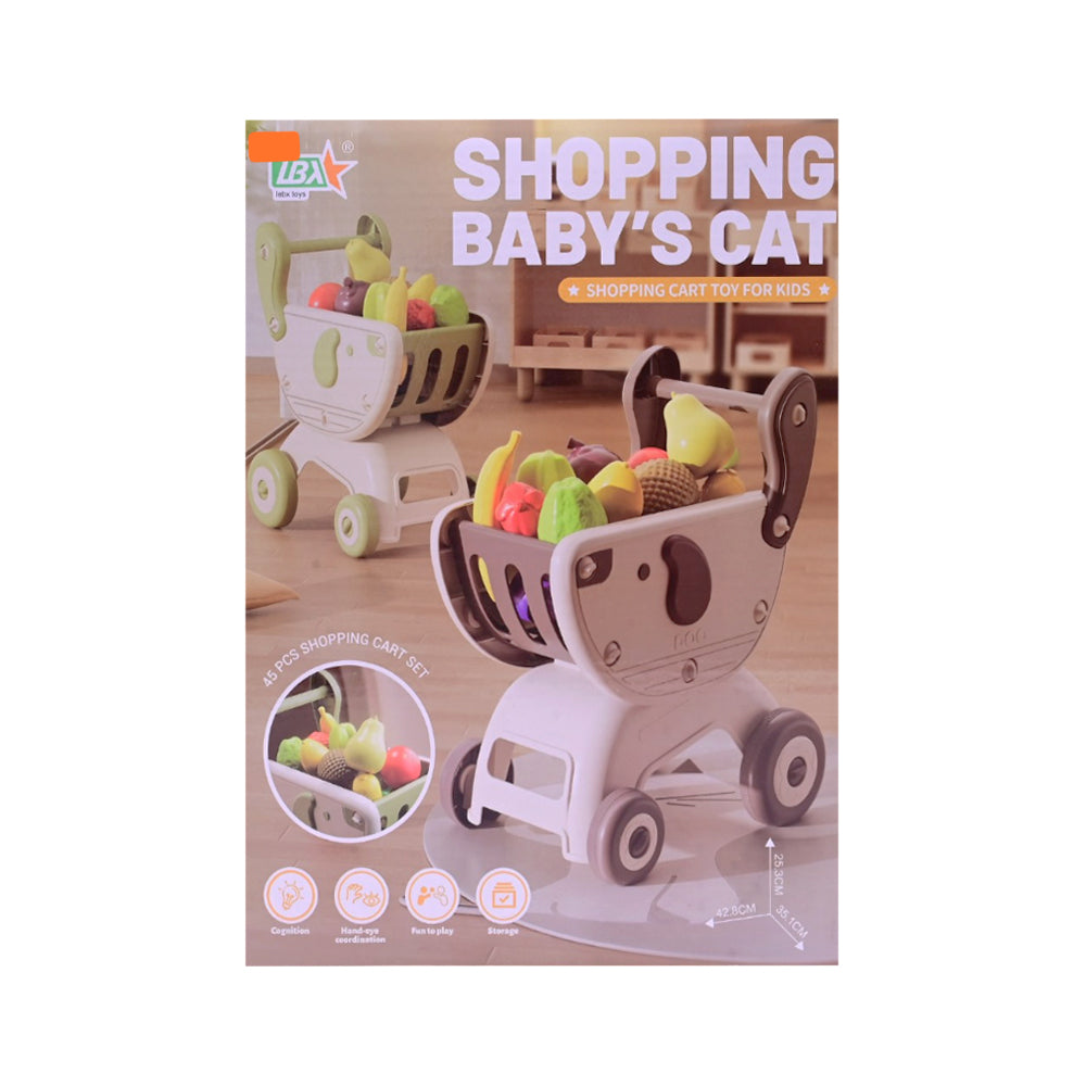 GJJ-L-107 BABY SHOPPING CART IR Default Title - MamasJan Toys