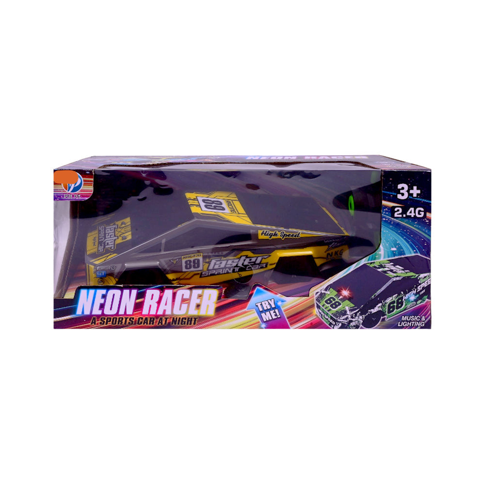 PY999-9DS NEON FASTER TESLA CAR R/C IR Default Title - MamasJan Toys