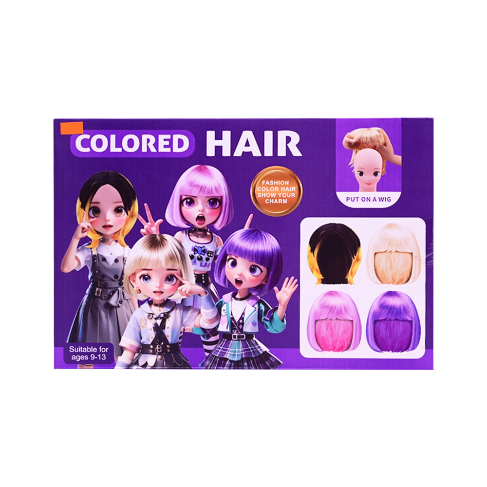 C2006-1 FASHION TRENDY COLORED HAIR IR Default Title - MamasJan Toys