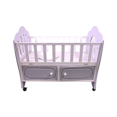 BABY WOODEN COT IR 6286 Default Title - MamasJan Toys