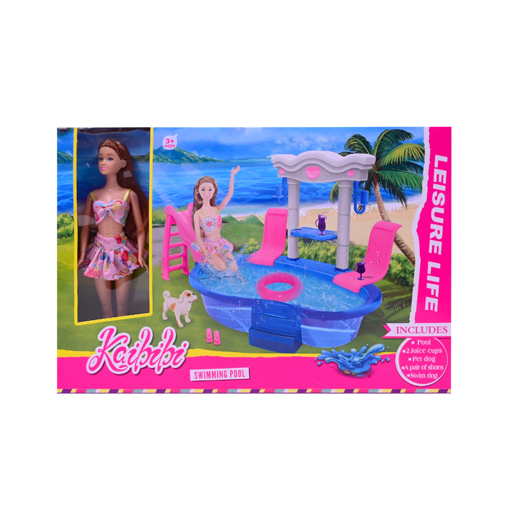 WG098 KAIBIBI DOLL POOL SET IR Default Title - MamasJan Toys