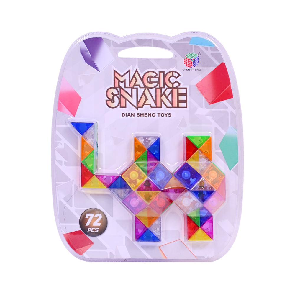 DS-137 MAGIC SNAKE BLOCKS SET 72PC IR Default Title - MamasJan Toys