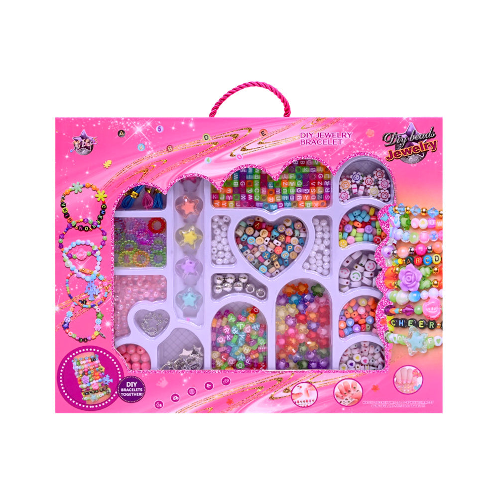 22257 DIY BEADS JEWELRY SET IR Default Title - MamasJan Toys
