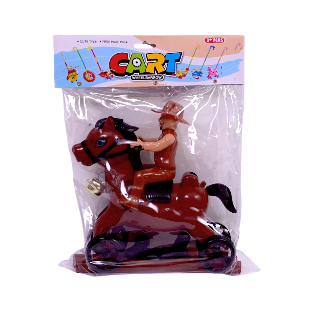 9918B MANUAL HORSE IN PVC IR Default Title - MamasJan Toys
