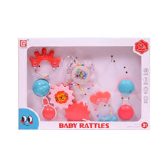 D253 BABY RATTLES SET 6PC IR Default Title - MamasJan Toys