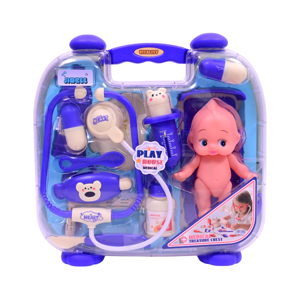 JQ916-2 DOCTOR SET IN BRIEFCASE IR Default Title - MamasJan Toys